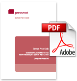 PDF: Pressekodex Englisch